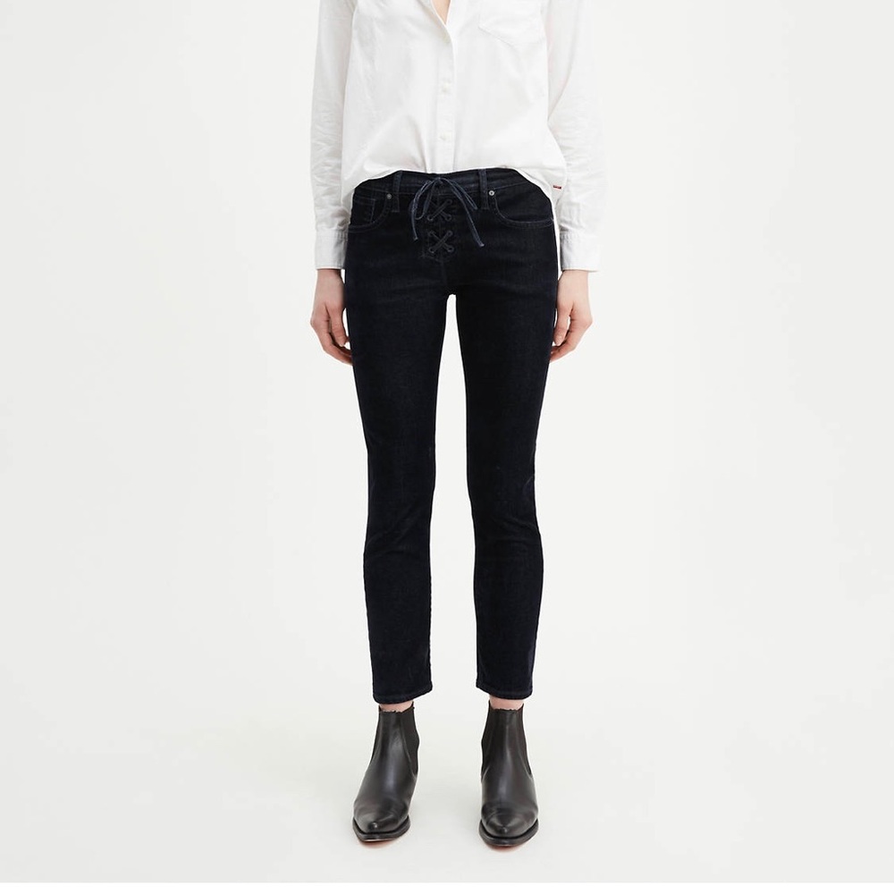 Levis Lace Up Cigarette Women's Jeans
